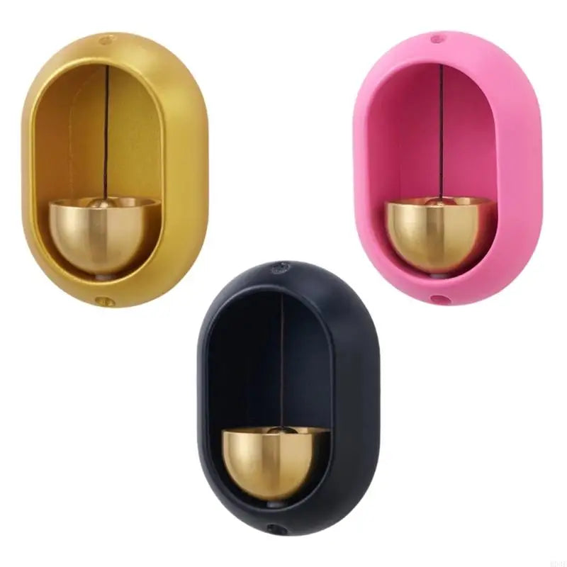 cloches porte magnétiques modernes dorées roses noires adhésives intérieur minimalistes