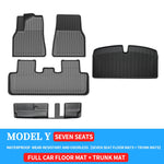 tapis sol voiture noir fibres carbone moderne imperméable coffre siège protection