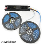 ruban led 5m 10m 15m 20m adhésif noir bleu rouge blanc zigbee rgbwww led