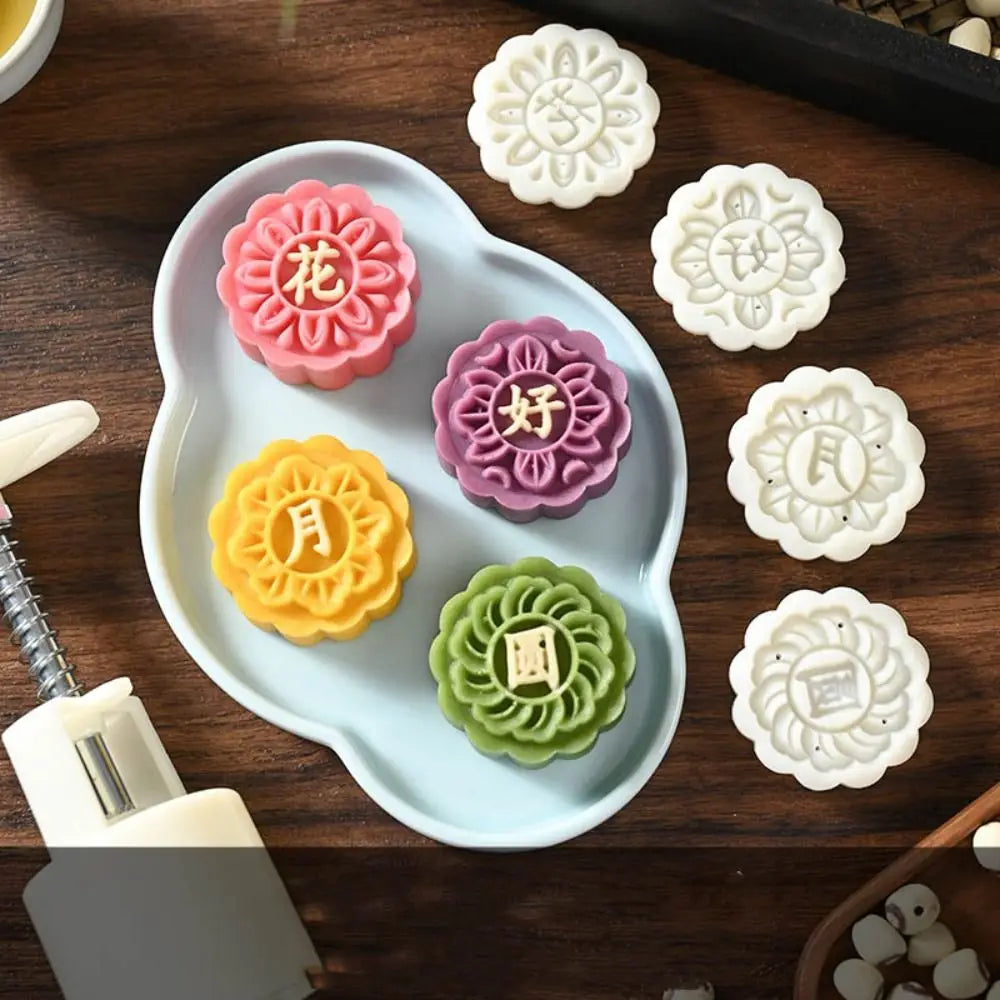 moule biscuits blanc motifs floraux moderne guide taille poignée rotation