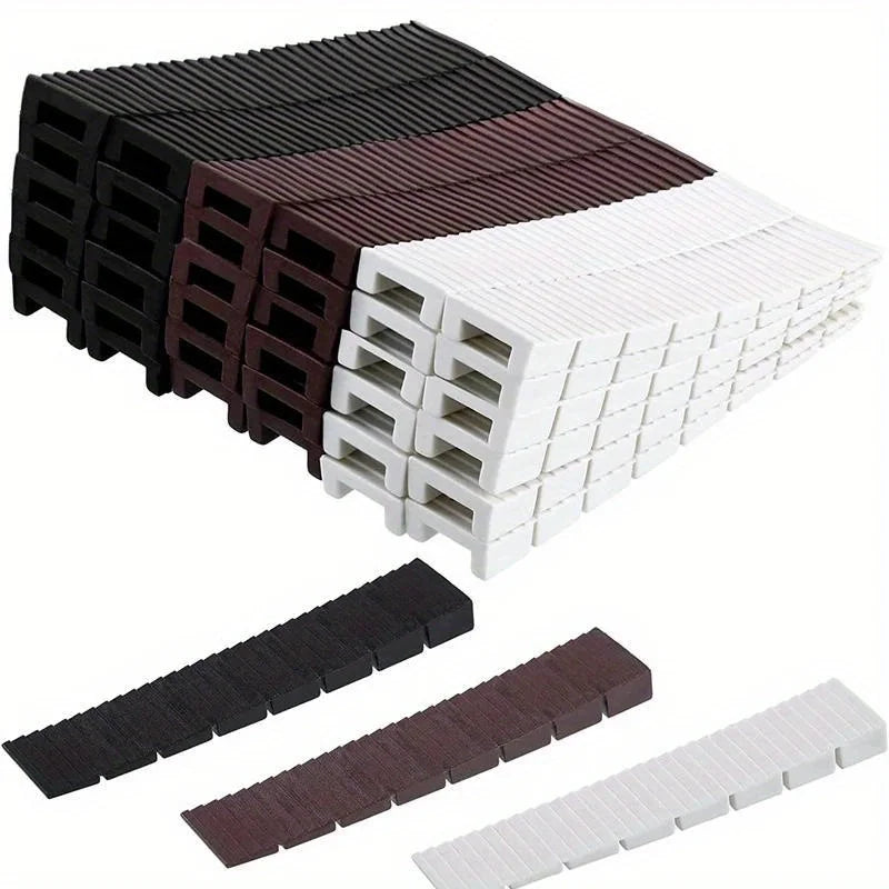tapis nivellement meubles protection antidérapante noir marron rainures texture rugueuse minimaliste utilitaire cuisine