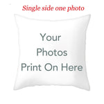 housse coussin personnalisable carré moderne lettre rouge zipper blanc deco lit voiture