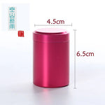 boîte thé or argent moderne minimaliste 70ml métallique brillante portablescrição