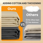 rideau moderne polyester quilted opaque beige noir maison