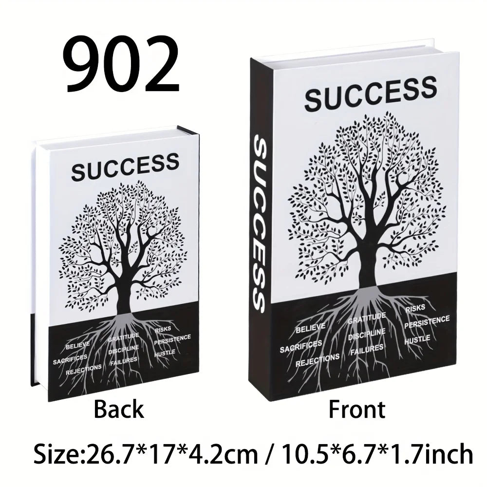 décoration intérieure livre minimaliste arbre texte noir blanc moderne