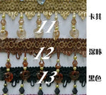 ruban decoratif dentelle coeurs 14 couleurs 6.5cm largeur mariage decoration elegante