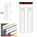 veilleuse led motion sensor sous meuble 20cm 30cm 40cm 50cm blanc moderne minimaliste