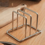 support planche découper acier inoxydable couvercle transparent moderne multifonctionnel bois argenté gọn/vnd