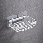porte savon mural noir doré blanc moderne minimaliste grille adhésif salle bain