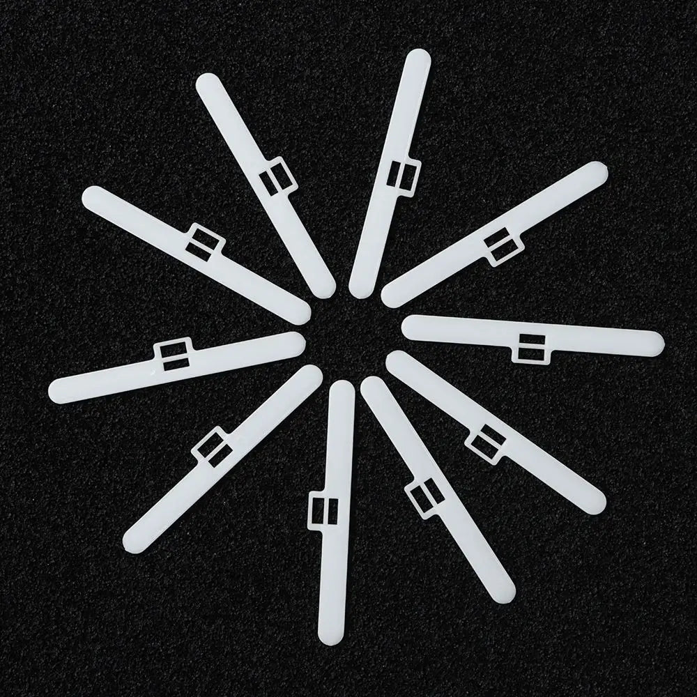clips fixation rideau blanc moderne 127mm 89mm accessoire maison vertical blind slats replacement