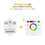 contrôleur led wifi bluetooth 5ch pwm rgbw ws2812 ws2811 sk6812 20m distance modernes