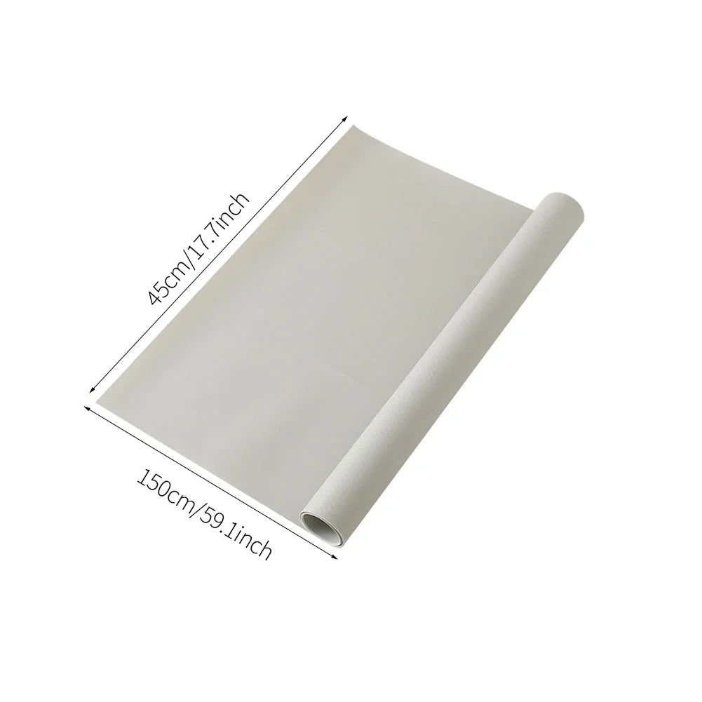 tapis placard imperméable adhésif texture points moderne vert clair gris blanc tapis anti dérapant