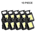 lampe poche rechargeable led noire résistante choc aimantée mode intensité camping