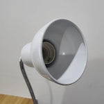 lampe moderne lampe pince réglable hauteur blanc minimaliste prise us