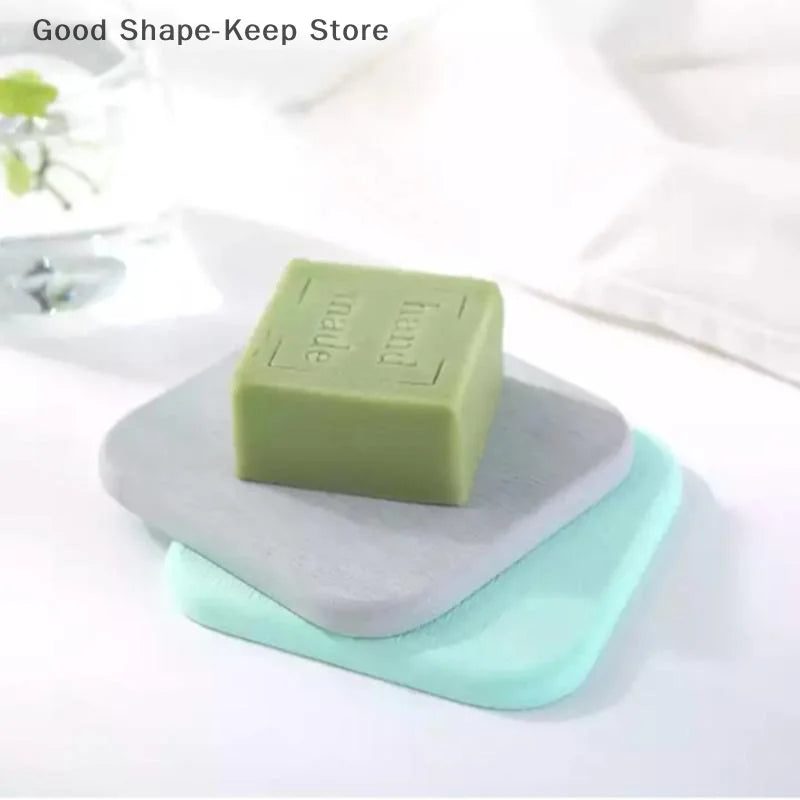 sous verres tapis diatomées coton rond carré gris rose bleu blanc moderne adhésif absorption