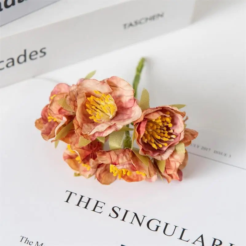 bouquet fleurs artificielles rose clair moderne decoration maison fete anniversaire intérieur