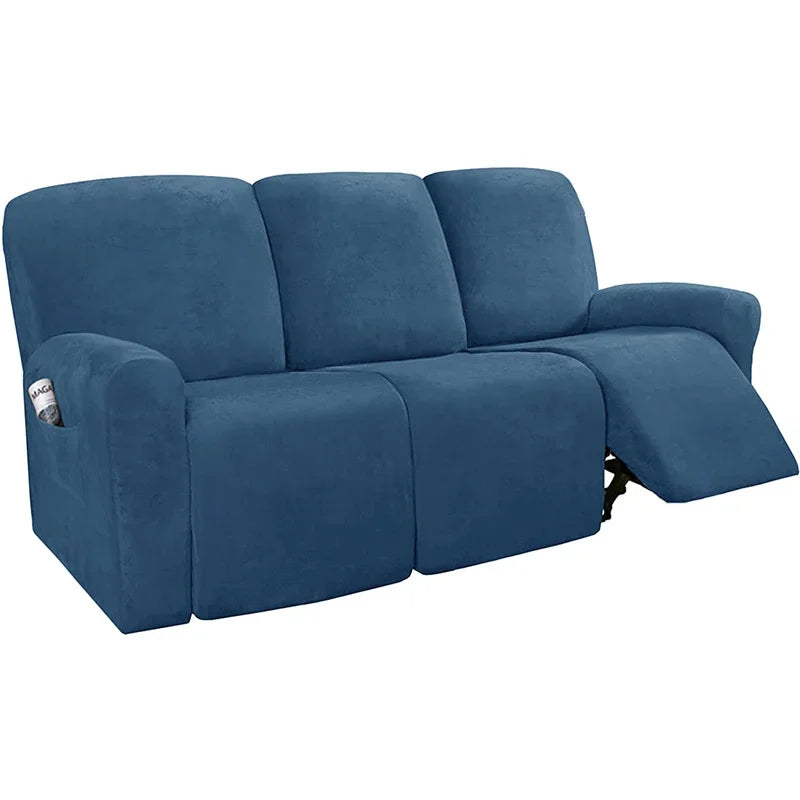 housse canapé velours moderne vert foncé bleu clair beige gris inclinable placesversible machine