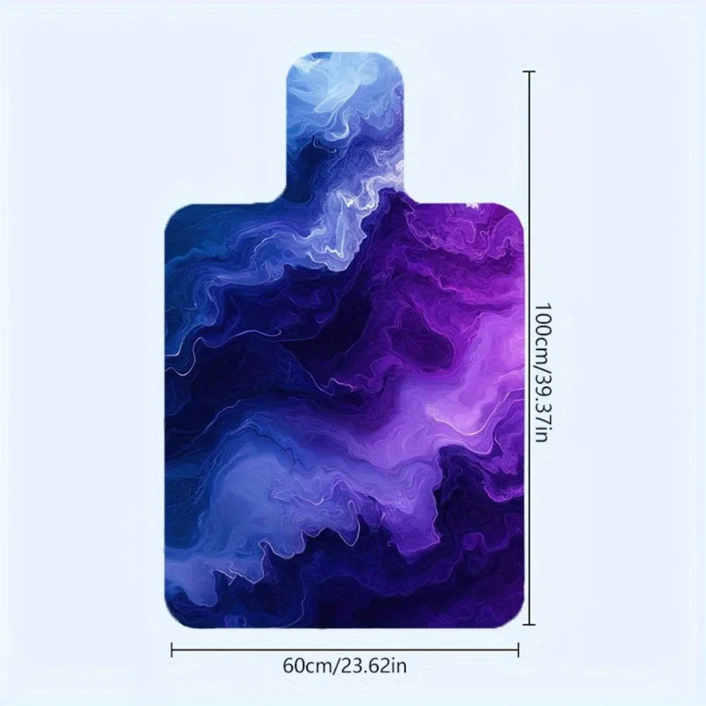 coque téléphone bleu gris moderne élégante marbrée feuilles tropicales libellule doré verte rose