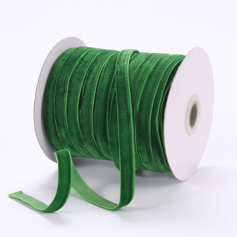 rubans velours opaques élégants couleurs unies polyester nylon