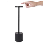 lampe table tactile led rechargeable couleurs réglable moderne minimaliste portable