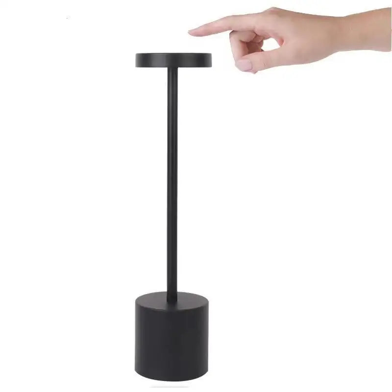lampe table tactile led rechargeable couleurs réglable moderne minimaliste portable