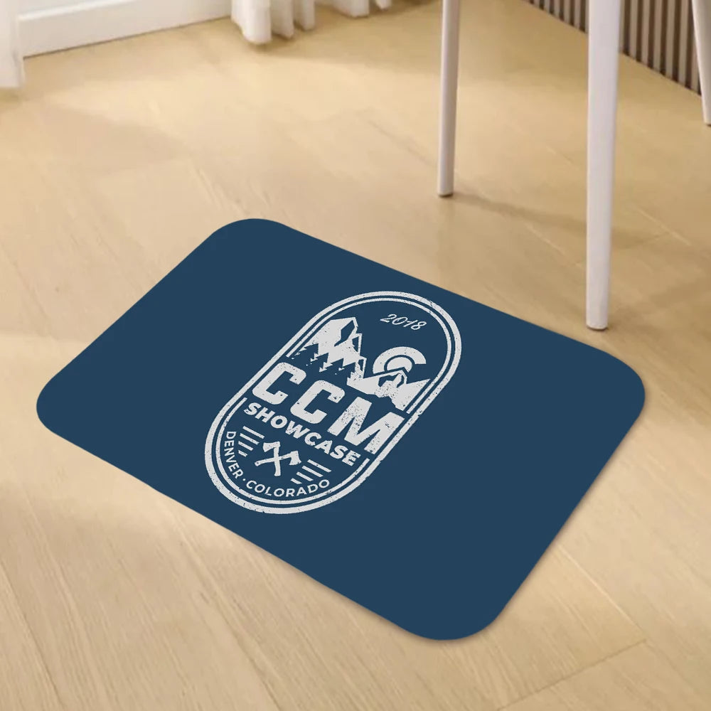 tapis moderne rayures horizontales rouge noir blanc anti dérapant maison salon entrée