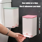 boîte rangement tampons blanc vert rose rayures moderne adhésif pratique almacenamiento