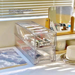 Boîte de rangement maquillage dans un décor d'intérieur moderne