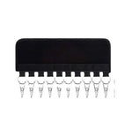 organisateur porte chapeaux accessoires écharpes bonnets noir argenté utilitaire rangement