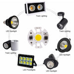 plaque led blanc 3w 5w 7w 10w 12w ip65 circuits imprimés technologique aluminium 220v