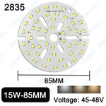 plaque led 18w 85mm blanc moderne diodes led 54 85v ccc certifié 45 48v