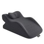 coussin ergonomique multifonctionnel memory foam noir blanc support dos jambes oreiller pieds moderne