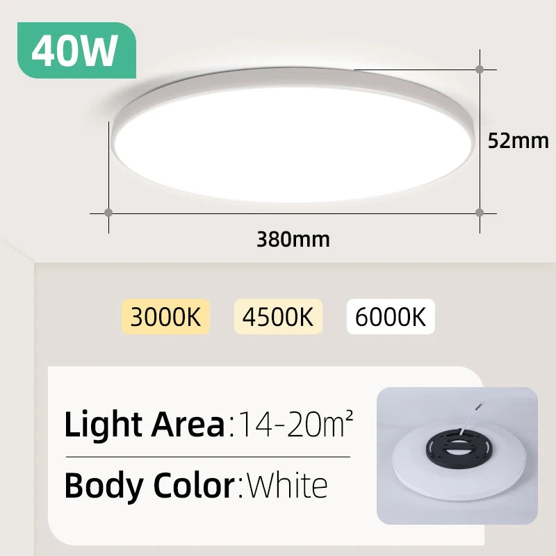 lampe led moderne blanc doré ajustement trichromatique économie énergie