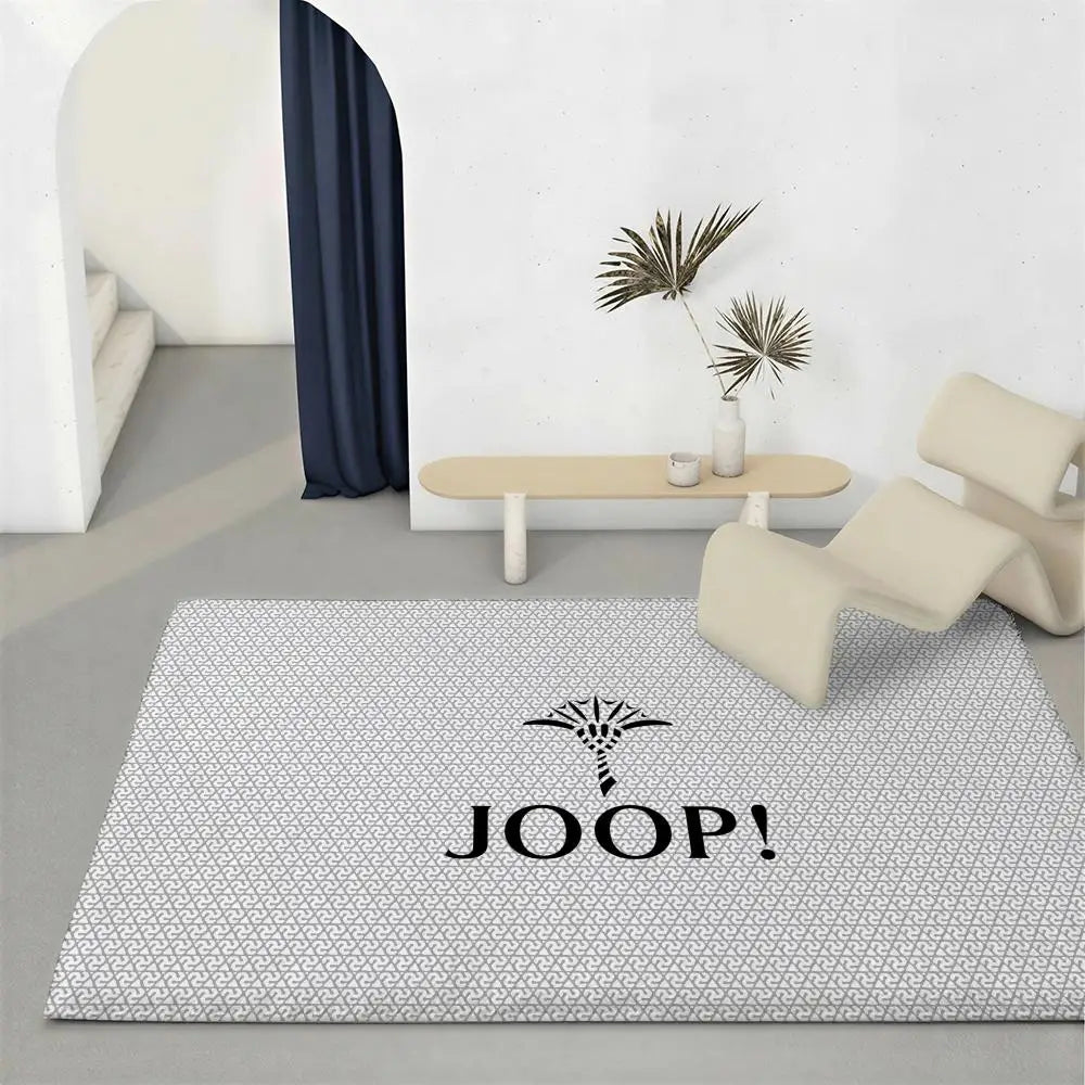 tapis moderne gris clair taches noires résistant décoloration polyester doux solintérieur