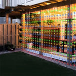 rideau lumineux led multicolore moderne 300 leds 3x3m télécommande usb
