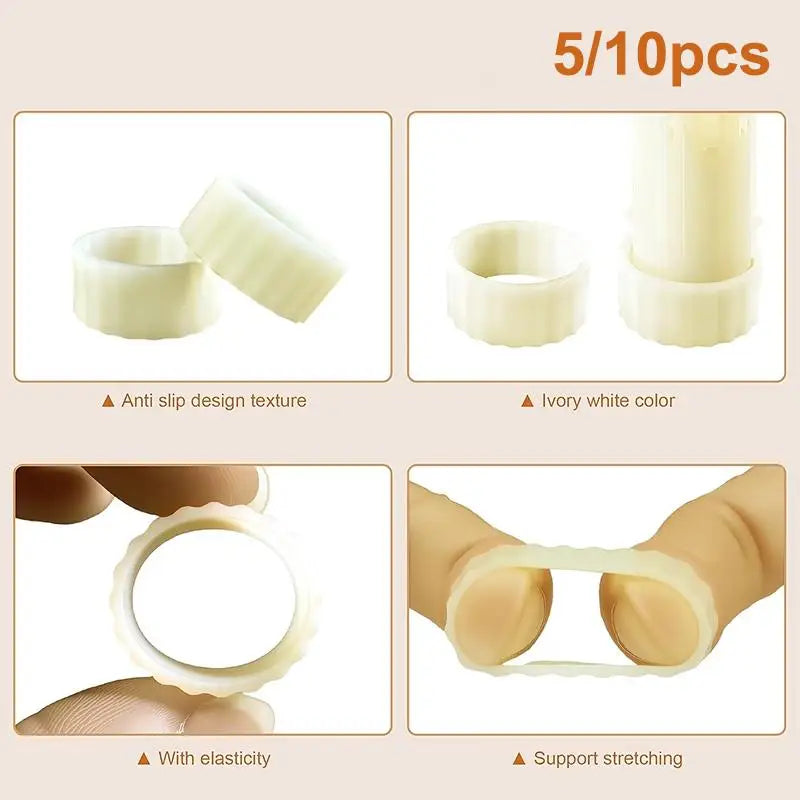 supports bougie anti dérapants adhésifs blancs modernes décoration intérieure cadeaux