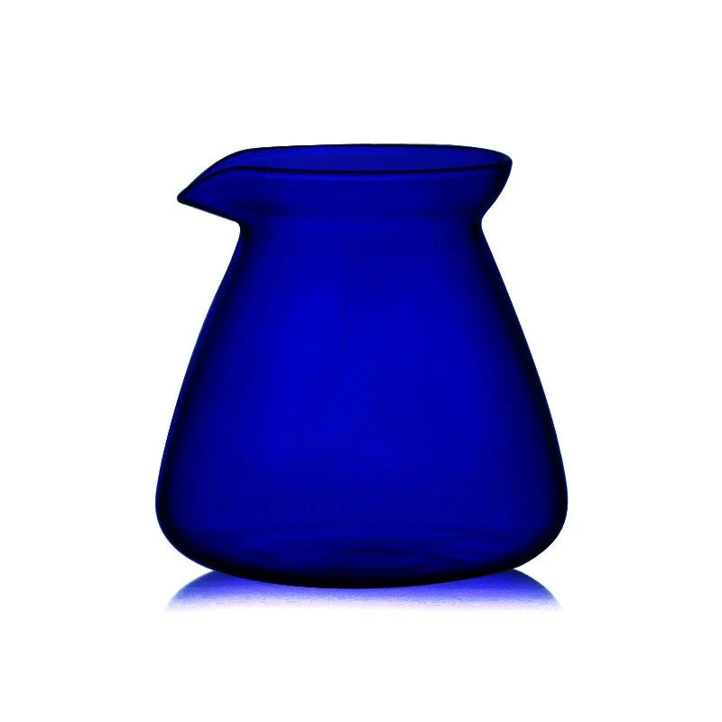 vase moderne opaque couleur bleue orange 200ml 520ml verre borosilicate