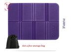 coussin pliable moderne bleu rouge violet vert gris plissé imperméable sac rangement