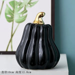 décoration intérieure moderne pot épices céramique orange blanc noir brillant minimaliste maison salon chambre