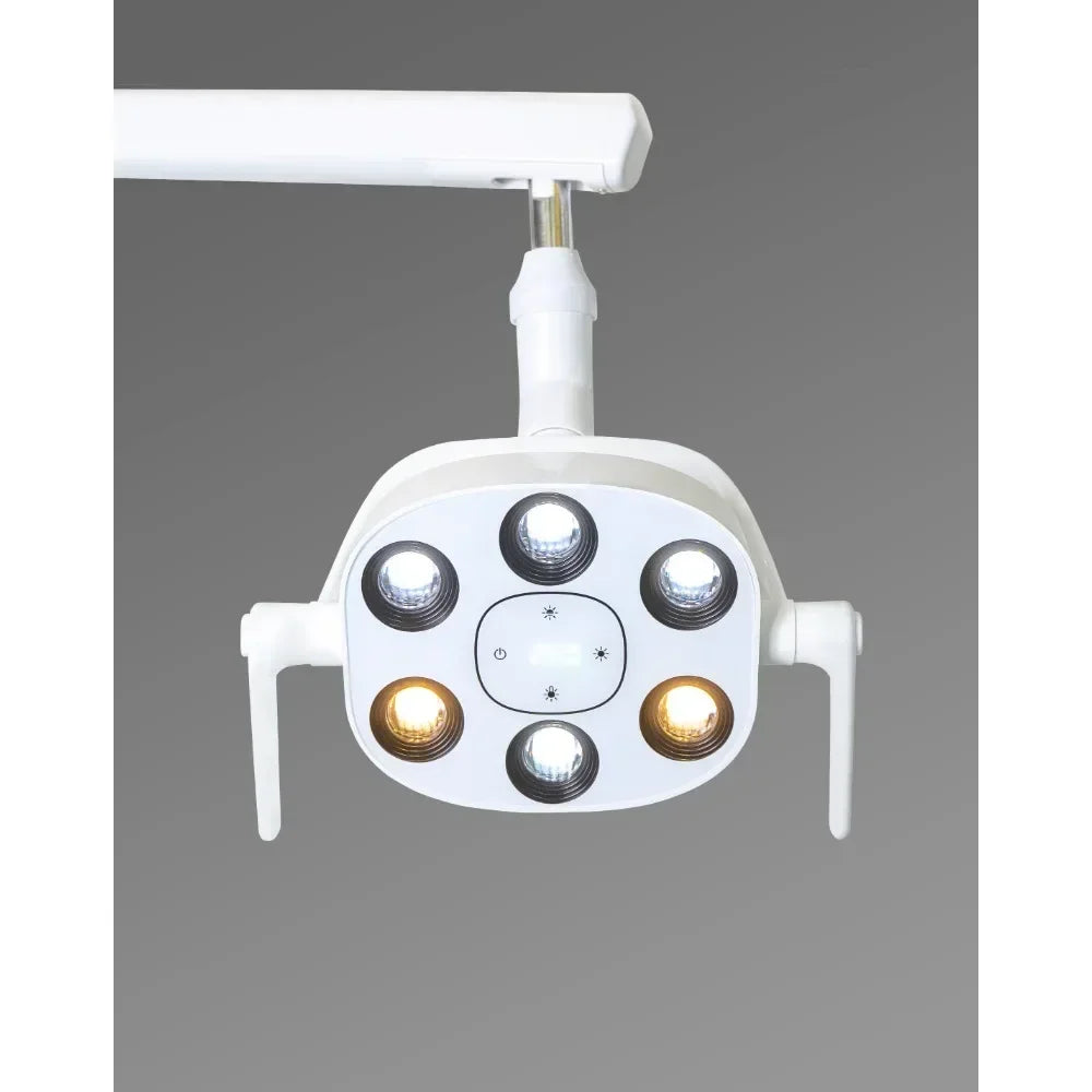 lampe chirurgicale led sans ombre moderne blanc tringle fixe outil dentaire éclairage professionnel phẫu