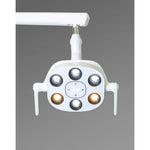 lampe chirurgicale led sans ombre moderne blanc tringle fixe outil dentaire éclairage professionnel phẫu