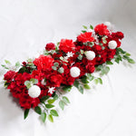 décoration murale florale artificielle arches romantique roses pivoines feuilles vertes mariage intérieur exposition