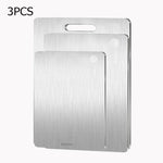 planche découper acier inoxydable double face facile nettoyer moderne portable qualité alimentaire