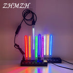 lampe led flexible couleurs multiples usb alimentée moderne clips fixation interrupteur