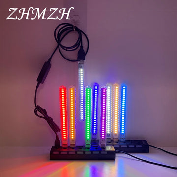 lampe led flexible couleurs multiples usb alimentée moderne clips fixation interrupteur