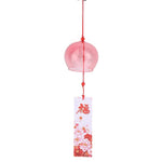 cloches vent transparentes modernes couleur rose vert jaune bleu clair motifs floraux