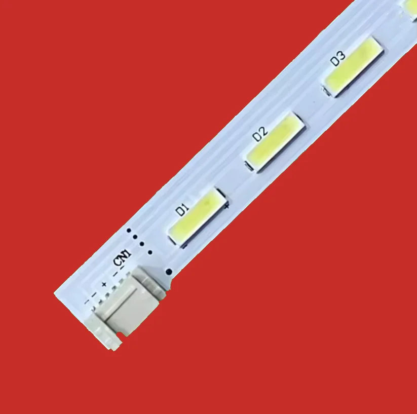 barre lumineuse led 32 diodes 355mm blanc jaune moderne connecteur électrique