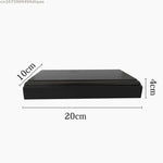base showcase bois noir classique support décoration plante rangement ornements crafts display stand matériau