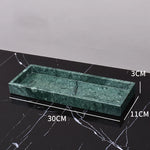 ensemble salle bain marbre vert doré distributeur savon porte brosse dents plateau rangement