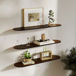 étagère murale acrylique bleu marron moderne rangement salon transparent pliante respectueux environnement única